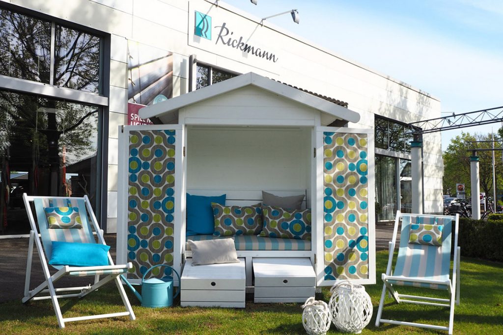 Chic und strapazierfähig – Unseren neuen Outdoor-Stoffe.