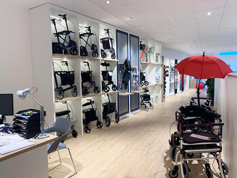 Designbelag für Sanitätshaus